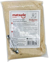 Matsuda Triangular Bandage Ελαστικός Αυτοκόλλητος Επίδεσμος 96cm x 1.36m Matsuda Triangular Bandage Ελαστικός Αυτοκόλλητος Επίδεσμος 96cm x 1.36m