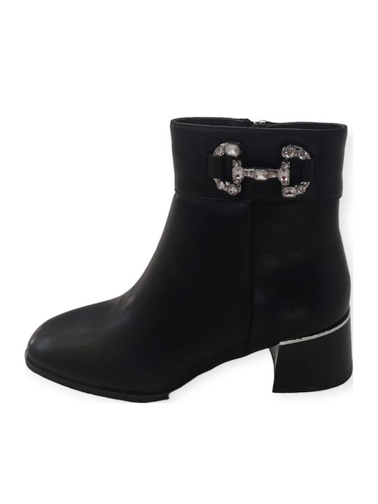 Stiefeletten Damen Schwarz