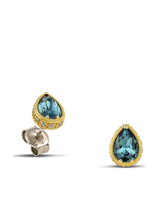 Dimitrios Exclusive Earrings made of Silver with Stones