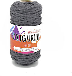 Handibrand Knitting Yarn for Bags Cotton Gray 1...