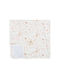 Bimbidreams Cottage Baby Swaddle Blanket Ecru/Pink 75x75cm