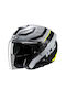 HJC F31 Jet Helmet with Sun Visor ECE 22.06 Naby MC3HSF