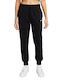 Nike Damen-Sweatpants Schwarz Vlies