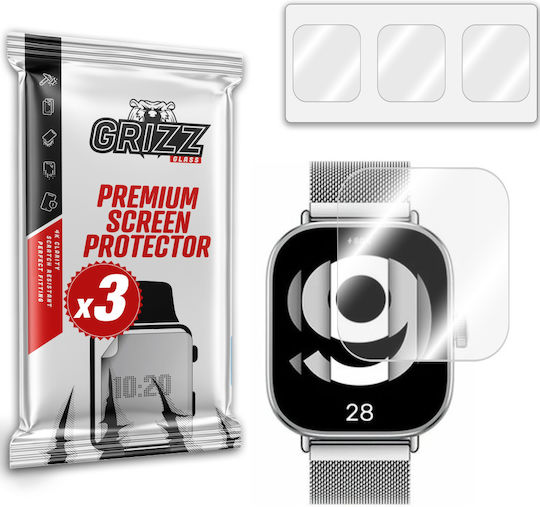 GrizzGlass Gehärtetes Glas für das Xiaomi Redmi Watch 4 1Stück
