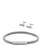 Emporio Armani Set mit Ohrringe & Armband aus Stahl Vergoldet mit Steinen