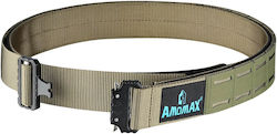 Amomax Military Belt Beige 44.5mm