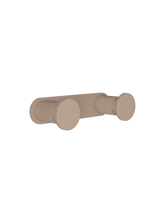 Pam & Co Single Wall-Mounted Bathroom Hook ​12x...