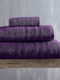 Rythmos Hand Towel Laura 30x50cm Aubergine