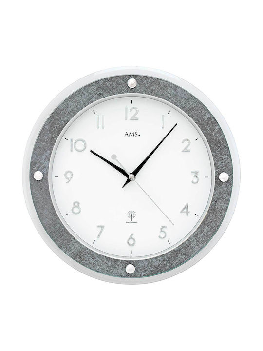 AMS Wall Clock White