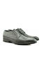Leder Herrenschuhe Gray