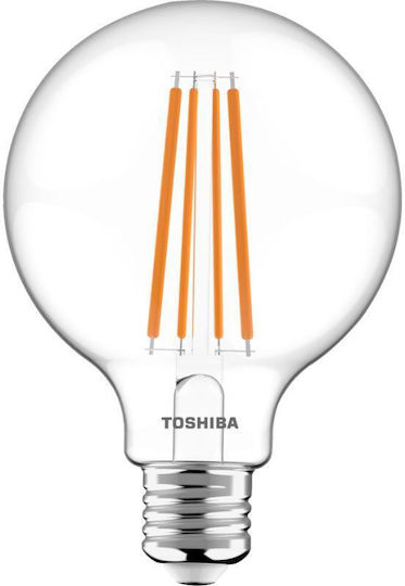Toshiba LED крушка 11W за фасунга E27 и форма G95 Топло бяло