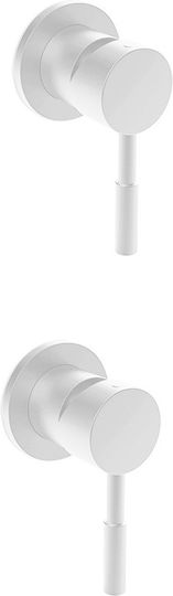 La Torre Tech 12051sp-300 Σετ Μίκτης & Εκτροπέας Εντοιχισμού για Ντουζιέρα 3 Εξόδων