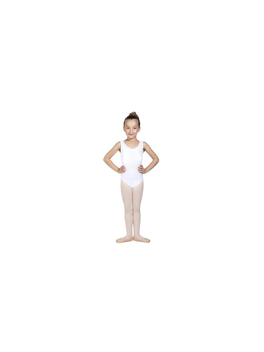Kapola Kids Dance Bodysuit White