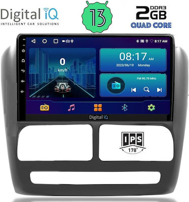 Digital IQ Car Audio System for Fiat Doblo 2010-2015 (Bluetooth/USB/AUX/WiFi/GPS/Android-Auto) with Touch Screen 9"