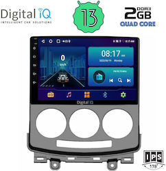 Digital IQ Car-Audiosystem für Mazda 5 2004-2010 (Bluetooth/USB/AUX/WiFi/GPS/Android-Auto) mit Touchscreen 9"