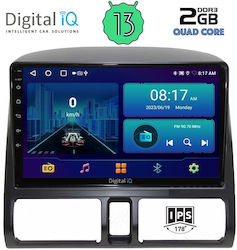 Digital IQ Car-Audiosystem für Honda CR-V (Compact Recreational Vehicle) 1996-2006 mit Klima (Bluetooth/USB/AUX/WiFi/GPS/Android-Auto) mit Touchscreen 9"