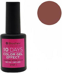 Bioshev Professional 10 Days Color Gloss Nail Polish Long Lasting Pink 220 11ml