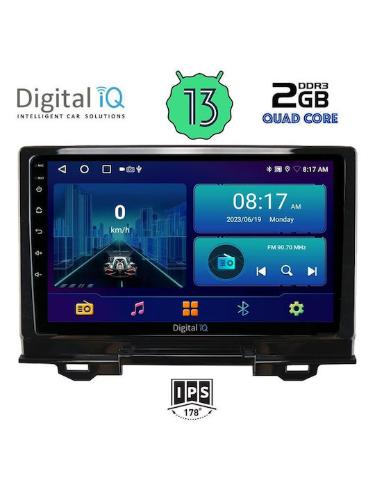 Digital IQ Car Audio System for Honda HR-V 2021> (Bluetooth/USB/AUX/WiFi/GPS/Android-Auto) with Touch Screen 9"