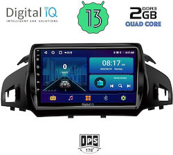 Digital IQ Car Audio System for Ford Kuga 2011> (Bluetooth/USB/AUX/WiFi/GPS/Android-Auto) with Touch Screen 9"