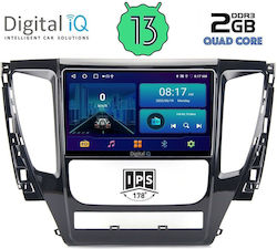 Digital IQ Car-Audiosystem für Mitsubishi Pajero 2013> (Bluetooth/USB/AUX/WiFi/GPS/Android-Auto) mit Touchscreen 9"