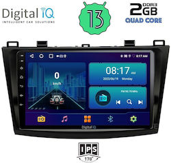 Digital IQ Car Audio System for Mazda 3 2009-2014 (Bluetooth/USB/AUX/WiFi/GPS/Android-Auto) with Touch Screen 9"