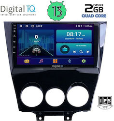 Digital IQ Car-Audiosystem für Mazda RX-8 2008> (Bluetooth/USB/AUX/WiFi/GPS/Android-Auto) mit Touchscreen 9"