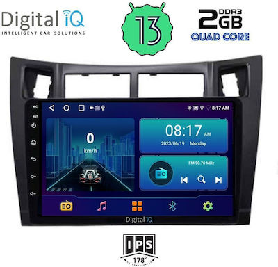 Digital IQ Sistem Audio Auto pentru Toyota Yaris 2006-2011 (Bluetooth/USB/WiFi/GPS) cu Ecran Tactil 9"
