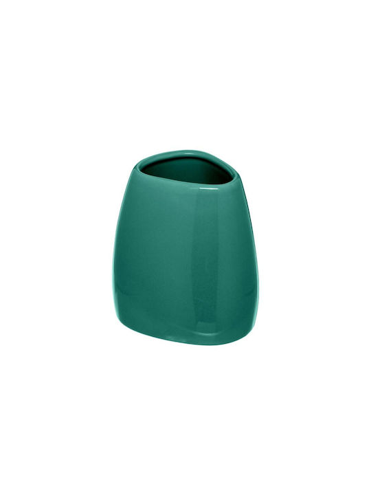 Aria Trade Tabletop Cup Holder Ceramic Green