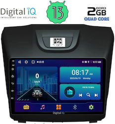 Digital IQ Car-Audiosystem Isuzu D-Max 2012-2020 (Bluetooth/USB/AUX/WiFi/GPS/Android-Auto) mit Touchscreen 9"