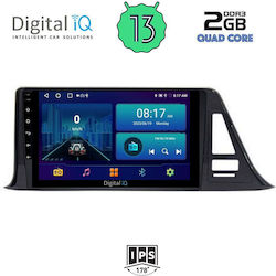 Digital IQ Car Audio System for Toyota C-HR 2017> (Bluetooth/USB/WiFi/GPS) with Touch Screen 9"