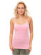 С тънки презрамки Light Pink Дамско тениска