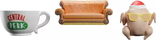 Friends Set Ornamente De Crăciun Pentru Brad Din Plastic 3 Bucăți