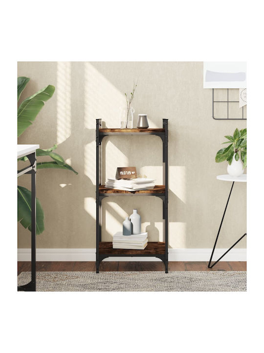 Bookcase 3 Smoky Oak 40x30x86cm