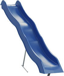 vidaXL Plastic Slide Blue 210x40cm