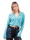 Damen Jacke Petrol