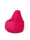 Bean Bag Chair Poof Pear Fuchsia