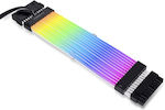 Lian Li STRIMER Plus V2 24 de pini ATX - 24 de pini ATX Cablu 0.2m Multicolor (G89.PW24-PV2.00 2.35.65.01.004)