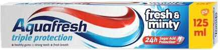 Aquafresh Свежа И Ментово Тройна Защита Паста За Зъби 125мл