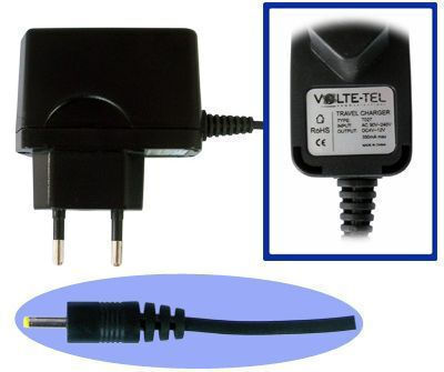 Volte-Tel Φορτιστής με Ενσωματωμένο Καλώδιο (Travel Mini VT27 for Mitsubishi M341i/M342i)