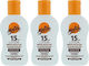 Malibu Αδιάβροχη Αντηλιακή Λοσιόν Σώματος SPF15 100ml