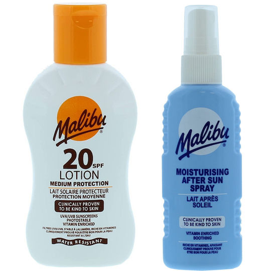 Malibu Sonnencreme Lotion Körper SPF20 in Spray 100ml
