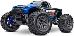 Traxxas Stampede 4x4 Remote Controlled Toy 4WD 1:10 in Blue Color