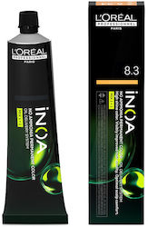 L'Oreal Paris Inoa Hair Dye no Ammonia 8.3 Blond Open Doré 60gr