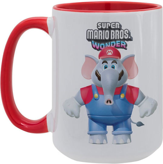 Koupakoupa Super Mario And Friends Becher Keramik Rot 450ml
