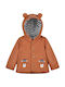 Kinder Freizeitjacke mit Futter & Kapuze Coral Gold