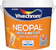 Vivechrom Neopal Ultra Resist Base Plastic Watercolor Paint for Interior Use Brown 970ml