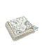 Sensillo Blanket Nursery Swaddling Blankets Gray Grey 75x100cm