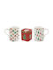 Marva Set Christmas Mugs Metallic L7.5xW7.5xD9cm. 3pcs