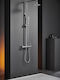 Imex Adjustable Shower Column with Mixer Bronze