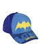 Cerda Παιδικό Καπέλο Jockey Υφασμάτινο Batman Κίτρινο